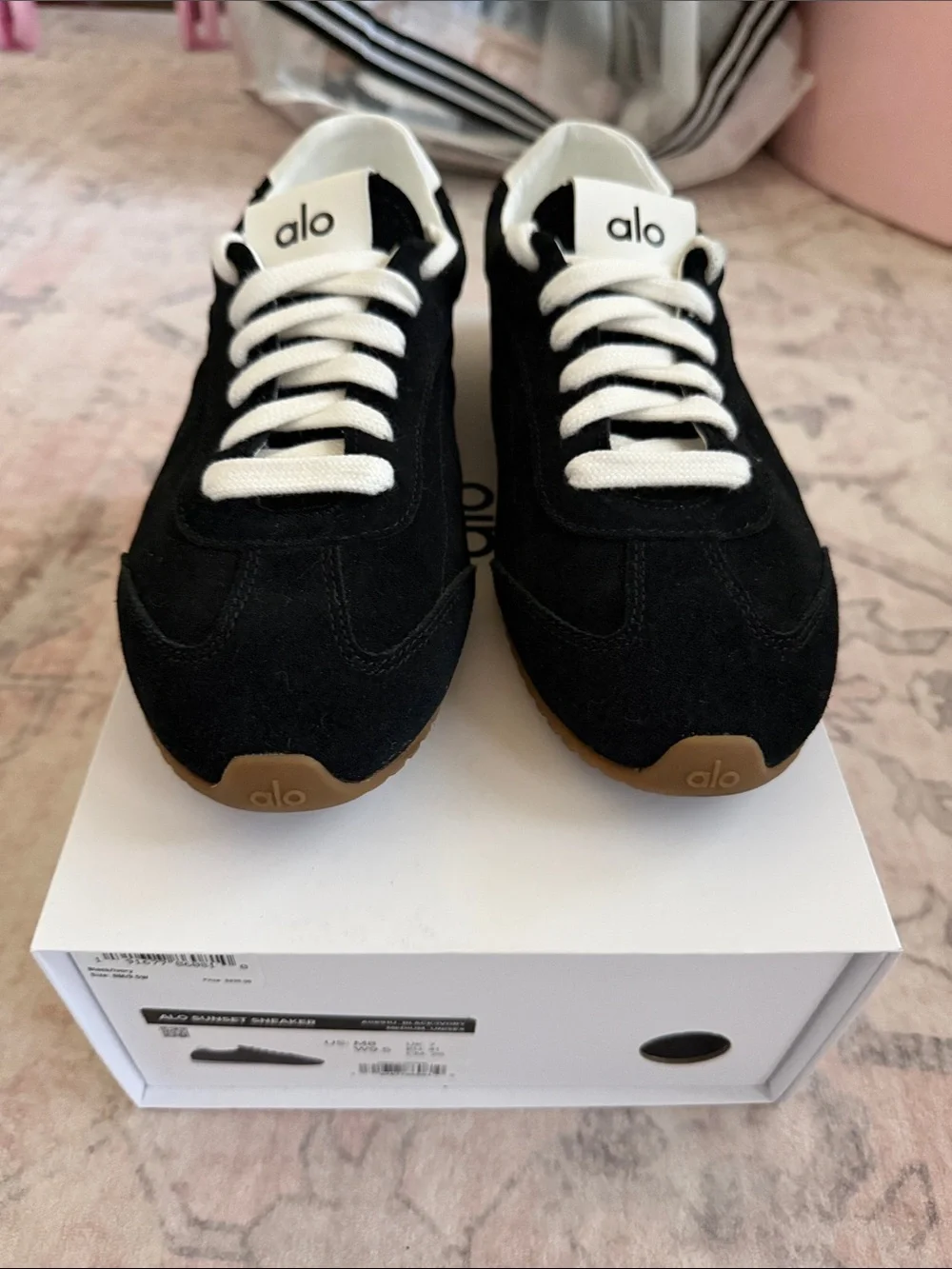 ALO Sunset Sneaker - Black